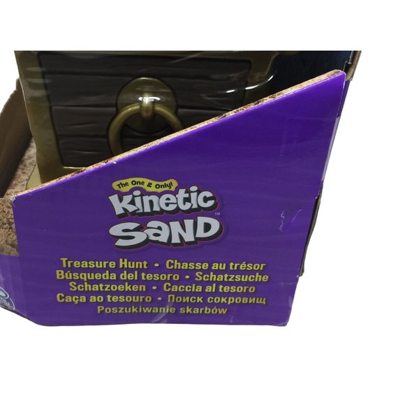 Kinetic Sand Treasure Hunt Activity Set 9 Surprise Discoveries Sensory Toys - Picture 5 of 5